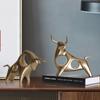 Adornos nórdicos creativos de vaca para el hogar, sala de estar, mueble de TV, vinoteca, decoración, artesanías, decoración abstracta de animales.