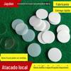 Ponto branco silicone vedação de wafer círculo de espuma EVA autoadesivo tampa de garrafa de plástico à prova d'água anticorrosivo gaxeta de PE