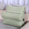 Almofada de cama Amazon triângulo travesseiro cabeceira grande encosto almofada de cintura espuma de memória encosto encosto de cabeça atacado geração