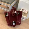 Bolso de Piel de Gran Capacidad para Otoño e Invierno para Mujer 2025 Nueva Moda Bolso de Mano de Pelo de Cordero Bolso Tote de Felpa Versátil Ins