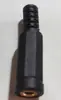 Interfaz de auriculares PJ-392A conector de audio y video de 3.5 mm PJ-391 estéreo con tuerca tornillo interior 3 pines