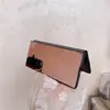 Adecuado para Samsung Zfold 30% de descuento Funda de Teléfono Espejo con Borde Negro Zfold8Ultra Espejo de Maquillaje Funda Protectora de PC