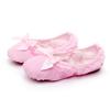 Zapatos de Baile de Lona con Lazo de Encaje para Niños de Suela Blanda Zapatillas de Ballet para Adulto Zapatos de Yoga para Mujer Venta al por Mayor de Fábrica