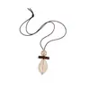 Nuevo collar retro estilo chino de piedra acrílica con estrella, cadena para suéter de nicho de verano de alta gama, accesorio moderno y versátil