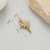 DIY joias moda pequenos acessórios cobre banhado a ouro libélula elefante seis pontas estrela cruz pingente único pendente colar acessórios