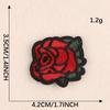 Patch Bordado Duo Cool para Computador Combinação Europeia e Americana de Rosa e Pássaro Acessórios para Roupas Acessórios para Bagagem Patch de Tecido Bordado