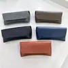 Nuevo Estuche para Gafas de Cuero con Cera de Aceite Bolsa Suave de Cuero Estuche para Gafas de Sol Estuche Portátil de Cuero para Gafas de Sol Bolso Atmosférico