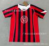 Jersey Retro da Série 90 Tendência Sublimação Respirável Versão para Fã de Time Manga Curta Uniforme de Treino de Equipe