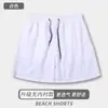 Pantalones cortos de playa más vendidos transfronterizos para uso al aire libre, pantalones cortos casuales de verano, holgados, transpirables, impermeables, corte recto con forro, pantalones cortos de secado rápido para hombre