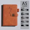 Novo Caderno Magnético Atacado com Janela em Couro Sintético de Toque Suave com Logotipo Hot Stamping