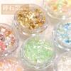 Acessórios de Nail Art de Verão Gelatina Transparente Gelo Diamante Colorido Cascalho de Formato Especial Pérola Diamante Decorativo DIY Materiais de Unha Vestíveis