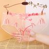 Yan Beiwei entrega de una pieza talla grande ropa interior sexy estilo puro bordado francés máquina cuidadosa ropa interior de tiro bajo para mujer 836