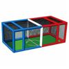 Valla de pista de arena inflable móvil transfronteriza para juegos de vuelo con drones, marco de juego, campo de fútbol para drones