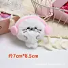 Lindo Sello Peluche Colgante Figura Animal Marino Llavero Decoración Encanto Adorable Juguete Mascota