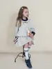 Conjunto de Ropa Infantil Tutu Elefantito para Niñas Primavera y Otoño 2026 Nuevo Estilo de Primavera Sudadera y Pantalones Deportivos Conjunto de Dos Piezas para Niños