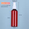 30ml50ml100ml blanco negro pet botella de spray oscuro botella de spray alcohol desinfectante sub-envasado regadera pequeña