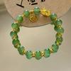 Pulseira Estudantil Estilo Chinês Mais Vendida Alto Valor Estilo Ins Estilo Mori Padrão de Dragão Uso de Mão Design Feminino Nicho Simples Dragão