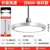 Nuevo Modelo Luz Industrial y Minera Ovni, Iluminación de Fábrica y Almacén, Iluminación de Techo para Lugares, Cancha de Bádminton, Bombilla Circular Industrial y Minera para Supermercado