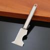 Utensílio de cozinha doméstico aço inoxidável multifuncional pá de limpeza chapa de ferro cozinha óleo geladeira cubo de gelo pá de limpeza