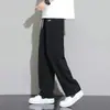 Pantalones Deportivos Casuales de Pierna Recta Finos de Verano para Hombre 2026 Nuevos Pantalones de Seda Helada Marca de Moda Pantalones Casuales para Hombre