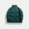 Roupas de Algodão Novas Estilo Hong Kong 2024 Unissex Masculino e Feminino Moda Tendência Roupas de Algodão Espessas com Forro de Fleece Jaqueta Masculina