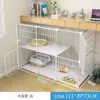 Jaula para gatos con inodoro villa espacio libre grande interior jaula vacía casa para gatos hogar tres niveles gato pequeño casa para gatos