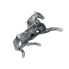 Broche de Caballo Galopante Creativo Transfronterizo Europeo y Americano Broche de Caballo del Zodiaco Nuevos Accesorios de Decoración para Ropa Broche Creativo Retro