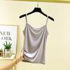 Camisola Modal de Mujer Corta Ajustada Ajustada Talla Grande Top Primavera y Verano Camiseta Base Negra para Estudiantes