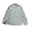 Northern Boundary Marca de Moda Americana para Hombre Otoño 2025 Nueva Camisa de Cuadros para Hombre Chaqueta Camisa de Manga Larga Retro con Bolsillo