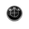 Tapa de buje de rueda de coche estándar 68 mm Serie 3 Serie 5 X1X5X6 tapa central M estándar 10 radios azul y blanco neumático