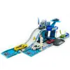 Venta caliente transfronteriza niños eyección aleación Ingeniería de Fuego ciudad militar estacionamiento niño juguete modelo de coche
