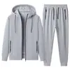Primavera 2024 Nuevo Estilo Coreano Venta al por Mayor Sudadera con Capucha Casual Deportiva Traje para Hombre Marca China de Moda Sudadera Primavera y Otoño