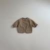 Jaqueta Infantil Reversível de Outono Roupas de Bebê 2026 Primavera e Outono Nova Roupa Infantil Estilo Coreano Jaqueta Infantil Xadrez
