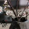 Jarrón de cerámica creativo retro maceta de cerámica con forma especial estilo rama seca silencioso decoración suave para B&B maceta hidropónica dispositivo para flores