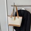 Bolsa de Lona Tendência deste Ano de Grande Capacidade 2026 Novo Modelo Versátil Bolsa para o Dia a Dia para Trabalho e Escola Bolsa Tote de Ombro Único