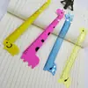 Regla de Jirafa de Dibujos Animados Papelería Creativa de Medición para Estudiantes Lindos Suministros de Aprendizaje para Niños de Escuela Primaria Regla de Escala de 15 cm