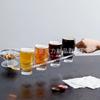 Fabricante Personalizado Acrílico Transparente Vaso de Chupito Copa de Vino Soporte Estante para Vasos de Licor Cóctel Bar Ktv