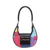 Bolso popular de este año para mujer, nuevo y sencillo bolso de mano de verano 2024 para mujer, bolso de hombro tipo dumpling de moda a la moda.