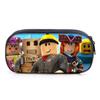 Estuche para lápices Roblox Estuche para lápices con partición Estudiantes de primaria y secundaria Niños Bolsa de almacenamiento de papelería Rob Laitu