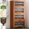 Zapatero Doméstico Multicapa Entrada Simple Almacenamiento Trasero de Puerta Pasillo Entrada Integrado Lateral de Pared Económico Pequeño Estrecho Zapatero