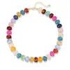 Nuevos Productos Transfronterizos de Amazon Europeo y Americano Collar Y2K Resina Moda Bohemio Cadena para Clavícula con Perlas Joyería para Mujer