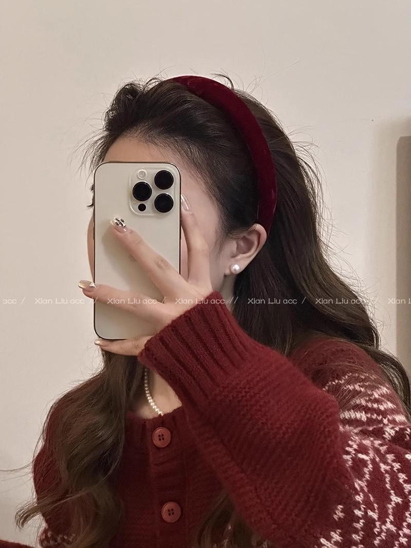 发箍女