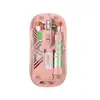 Ratón Transparente Bluetooth Inalámbrico, Universal para Teléfonos Móviles y Computadoras, Regreso al Escritorio con un Clic, Carga, Ratón para Oficina en Casa, Silencioso
