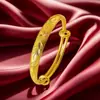 Pulsera Abierta de Metal Ojo de Gato para Mujer, Venta Directa de Fábrica, En Stock, Joyería Sólida de Gama Alta, Soporta Dropshipping