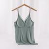 Blusas de Maternidade Cruzadas para Amamentação Verão Confortáveis e Respiráveis Roupa de Casa Saída Base Maternidade Sling Sling de Amamentação