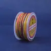 Fio de Algodão Tingido em Degradê Céu Estrelado 30m Estilo Xizang para Fazer Pulseiras, Tecelagem de Cordões e Materiais DIY