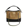 Bolsa de Ombro Vintage com Padrão de Diamantes Texturizado 2026 Outono Nova Grande Capacidade Ombro Único Transversal Estilosa Bolsa Saco