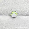 Pendientes de Garra de Gato Ópalo Aurora de Aleación de Titanio Astmf-136 G23 Titanio Rosca Interna Joyería para Perforación de Labio Ópalo Cabeza