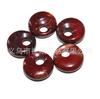 Colgante Hebilla Ping An Turquesa Accesorios para Joyería DIY Colgante para Coche Agujero Parcial Cristal Ágata Cuentas con Agujero Grande