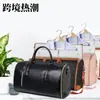 Viajes Transfronterizos Almacenamiento Impermeable Portátil Maleta Bolsa de Viaje de Gran Capacidad para Hombres Viajes de Negocios Bolsa de Almacenamiento Deportiva Pu